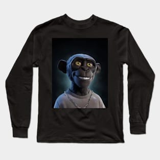 Digital Ape NFT 1 Long Sleeve T-Shirt